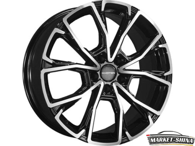 Khomen KHW1907 (Haval Dargo) 7.5 x 19 5*114.3 Et:40 Dia:66.5 Black