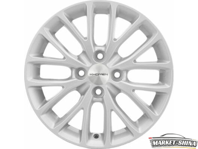 Khomen KHW1507 (Polo) 6 x 15 5*100 Et:40 Dia:57.1 F-Silver