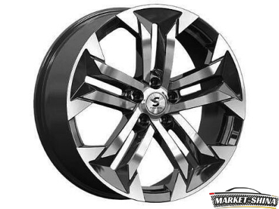 Premium Series КР015 (Haval Dargo) 7.5 x 19 5*114.3 Et:40 Dia:66.6 Diamond Quartz