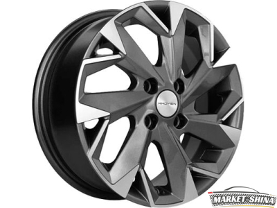 Khomen KHW1508 (Vesta) 6 x 15 4*100 Et:50 Dia:60.1 Gray-FP