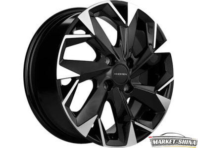 Khomen KHW1508 (X-Ray) 6 x 15 4*100 Et:40 Dia:60.1 Black-FP