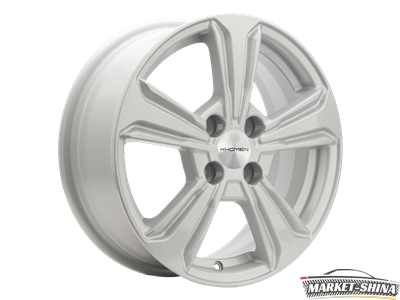 Khomen 1502 6 x 15 4*100 Et:50 Dia:60.1 F-SILVER